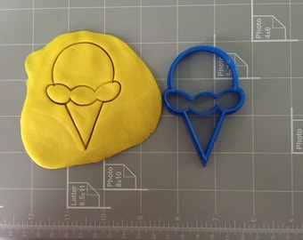 Ice Cream Cookie Cutter- Fast Shipping - Sharp Edges - Exceptional Quality