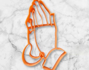 Praying Hands Cookie Cutter- Fast Shipping - Sharp Edges - Exceptional Quality