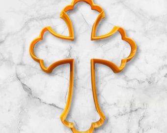 Cross Shaped Cookie Cutter- Fast Shipping - Sharp Edges - Exceptional Quality