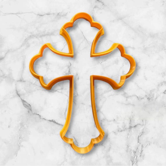 Cross Shaped Cookie Cutter- Fast Shipping - Sharp Edges - Exceptional Quality