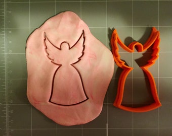 Christmas Angel Cookie Cutter- Fast Shipping - Sharp Edges - Exceptional Quality