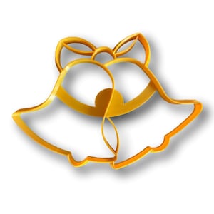 Christmas Bells Cookie Cutter- Fast Shipping - Sharp Edges - Exceptional Quality