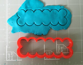 Scalloped Cookie Cutter- Cookie stick tall size- Fast Shipping - Sharp Edges - Exceptional Quality