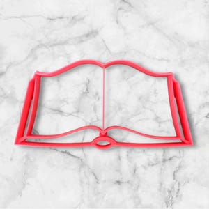 Book Cookie Cutter- Fast Shipping - Sharp Edges - Exceptional Quality