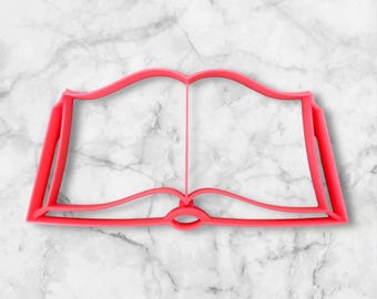 Book Cookie Cutter- Fast Shipping - Sharp Edges - Exceptional Quality