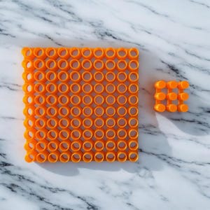 100x 0.5&quot; size Circle multi Cookie Cutter with Mini Pusher - Fast Shipping - Sharp Edges - Exceptional Quality