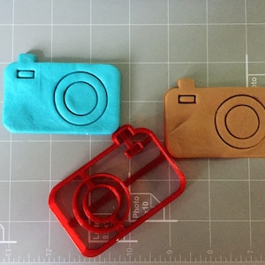 Camera Cookie Cutter- Fast Shipping - Sharp Edges - Exceptional Quality