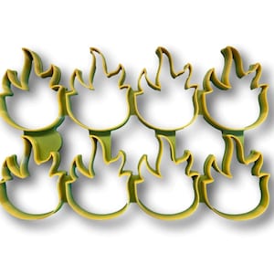 Feuerflamme Multi Cutter ( 3&quot;x8 Feuerflammen) - Schneller Versand - Scharfe Kanten - Außergewöhnliche Qualität