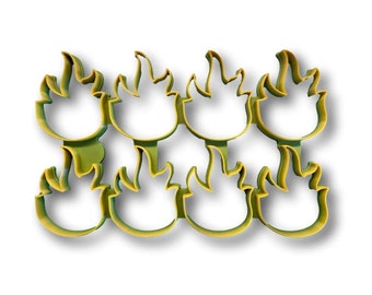 Feuerflamme Multi Cutter ( 3"x8 Feuerflammen) - Schneller Versand - Scharfe Kanten - Außergewöhnliche Qualität