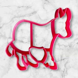 Tagliapasta Per Biscotti A Forma Di Asino - Tagliapasta Natalizio - Tagliapasta Stampato In 3D - TCK87253 - Italia - Foto 8