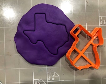 Texas State Map Cookie Cutters- Fast Shipping - Sharp Edges - Exceptional Quality