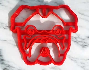 Bulldog Cookie Cutter- Fast Shipping - Sharp Edges - Exceptional Quality