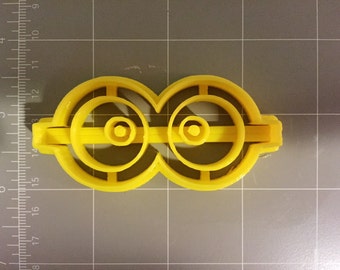 Eyes with glasses cookie cutter- Fast Shipping - Sharp Edges - Exceptional Quality