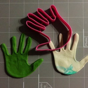 Hand Palm Cookie Cutter- Fast Shipping - Sharp Edges - Exceptional Quality