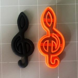 Music Note Cookie Cutter (3)- Fast Shipping - Sharp Edges - Exceptional Quality