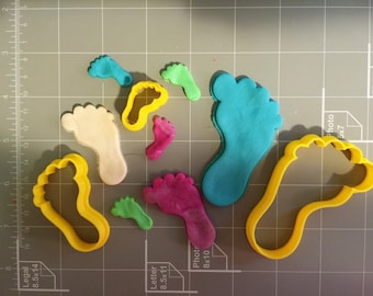 Footprint Cookie Cutter- Fast Shipping - Sharp Edges - Exceptional Quality