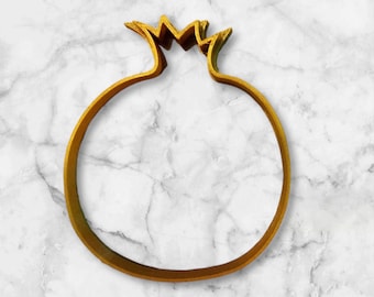 Pomegranate Cookie Cutter- Fast Shipping - Sharp Edges - Exceptional Quality