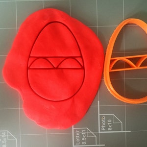 Easter Egg Cookie Cutter- Fast Shipping - Sharp Edges - Exceptional Quality
