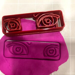 Girl Eyes Cookie Cutter- Fast Shipping - Sharp Edges - Exceptional Quality