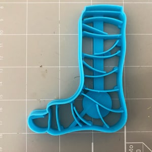Leg Cast Cookie Cutter- Fast Shipping - Sharp Edges - Exceptional Quality