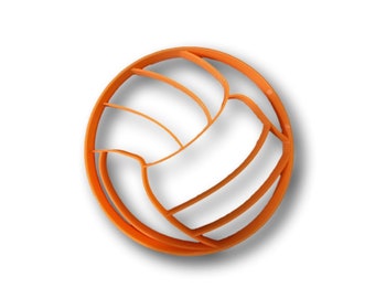 Volleyball Cookie Cutter- Fast Shipping - Sharp Edges - Exceptional Quality