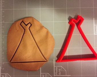 Teepee Cookie Cutter- Fast Shipping - Sharp Edges - Exceptional Quality