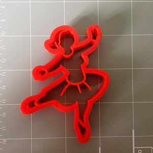 Ballerina Tänzerin Cookie Cutter - schnelle Lieferung - scharfe Kanten - außergewöhnliche Qualität