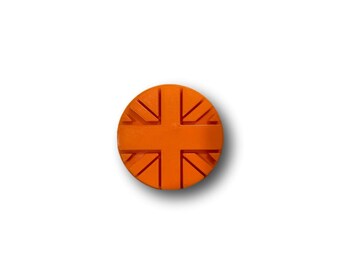UK Flag Embosser/Stamp Cake Cookie Embosser, Icing Stamp - Fast Shipping - Sharp Edges - Exceptional Quality