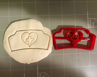 Nurse Hat Cookie Cutter- Fast Shipping - Sharp Edges - Exceptional Quality
