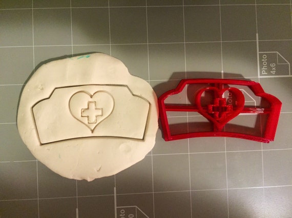 Nurse Hat Cookie Cutter- Fast Shipping - Sharp Edges - Exceptional Quality