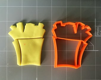 Fries Cookie Cutter- Fast Shipping - Sharp Edges - Exceptional Quality