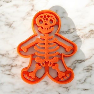 Gingerbread Skeleton Cookie Cutter- Fast Shipping - Sharp Edges - Exceptional Quality