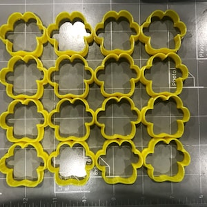 16 x 1.5" Dog Paw multi Cookie Cutter- Fast Shipping - Sharp Edges - Exceptional Quality