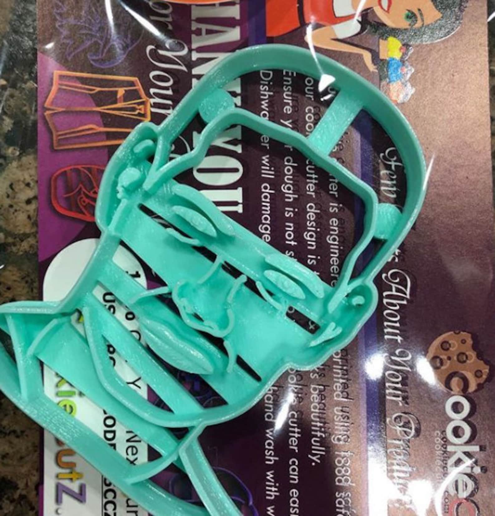 Custom Cookie Cutter Design Based on Portrait Very Fast Etsy