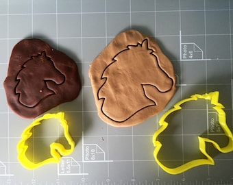 Testa di cavallo Cookie Cutter - Spedizione rapida - Bordi taglienti - Qualità eccezionale