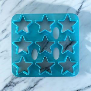 2”x9 Star Shape Multi Cutter with Round Edges - Fast Shipping - Sharp Edges - Exceptional Quality