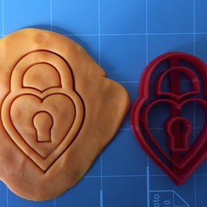 Key Lock Cookie Cutter- Fast Shipping - Sharp Edges - Exceptional Quality