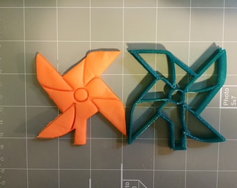 Pinwheel Cookie Cutter- Fast Shipping - Sharp Edges - Exceptional Quality
