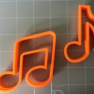 Music combination Note Cookie Cutters- Fast Shipping - Sharp Edges - Exceptional Quality