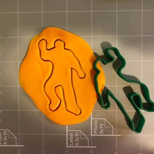 Crime Scene Cookie Cutter- Fast Shipping - Sharp Edges - Exceptional Quality