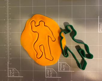 Crime Scene Cookie Cutter- Fast Shipping - Sharp Edges - Exceptional Quality