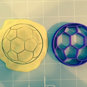 Soccer Ball Cookie Cutter- Fast Shipping - Sharp Edges - Exceptional Quality