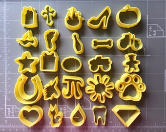 Miniature Cookie Cutters Set / fondant cutter set- Fast Shipping - Sharp Edges - Exceptional Quality