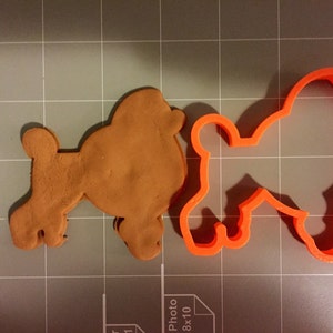 Poedel hond cookie cutter-snelle verzending-scherpe randen-uitzonderlijke kwaliteit