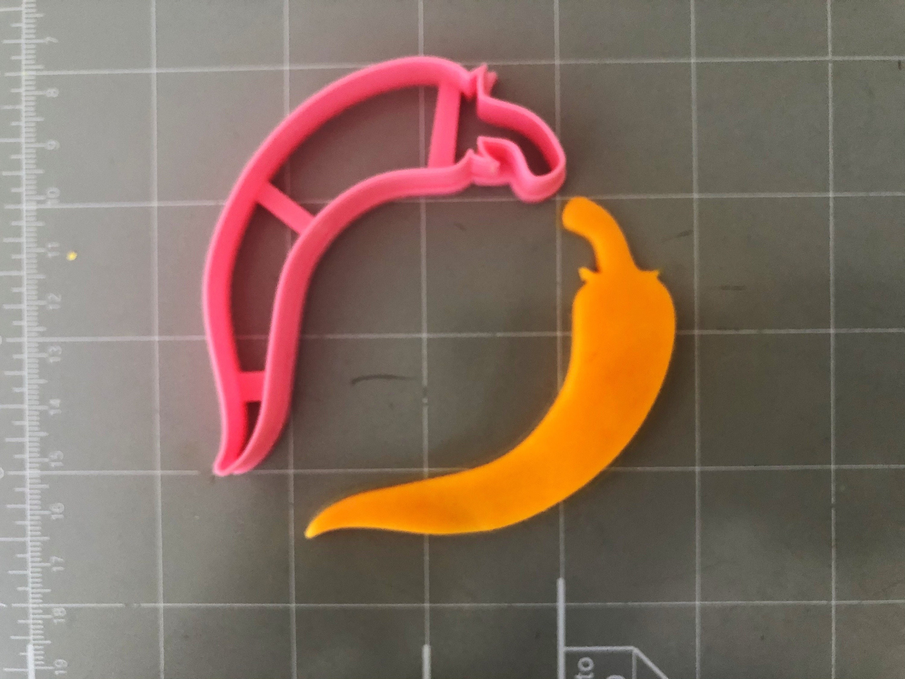 Red Chili Pepper Cookie Cutter- Fast Shipping - Sharp Edges - Exceptional Quality