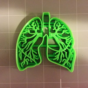 Lungs Anatomy Cookie Cutter Fast Shipping Sharp Edges Exceptional Quality image 3