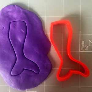 Mermaid tail Cookie Cutter- Fast Shipping - Sharp Edges - Exceptional Quality
