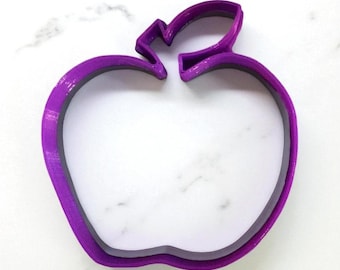 Apple Cookie Cutter- Fast Shipping - Sharp Edges - Exceptional Quality
