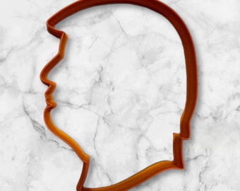 Trump Silhouette Cookie Cutter - Fast Shipping - Sharp Edges - Exceptional Quality