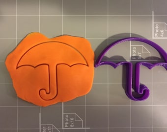 Umbrella Cookie Cutter- Fast Shipping - Sharp Edges - Exceptional Quality